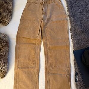 RARE USA MADE CARHARTT DOUBLE KNEE DUNGAREE WORK PANT